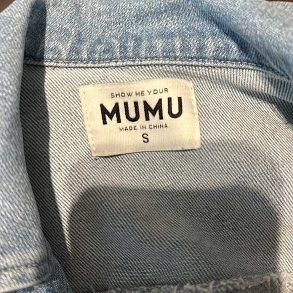 MUMU JEAN ROMPER!! - Picture 6 of 7
